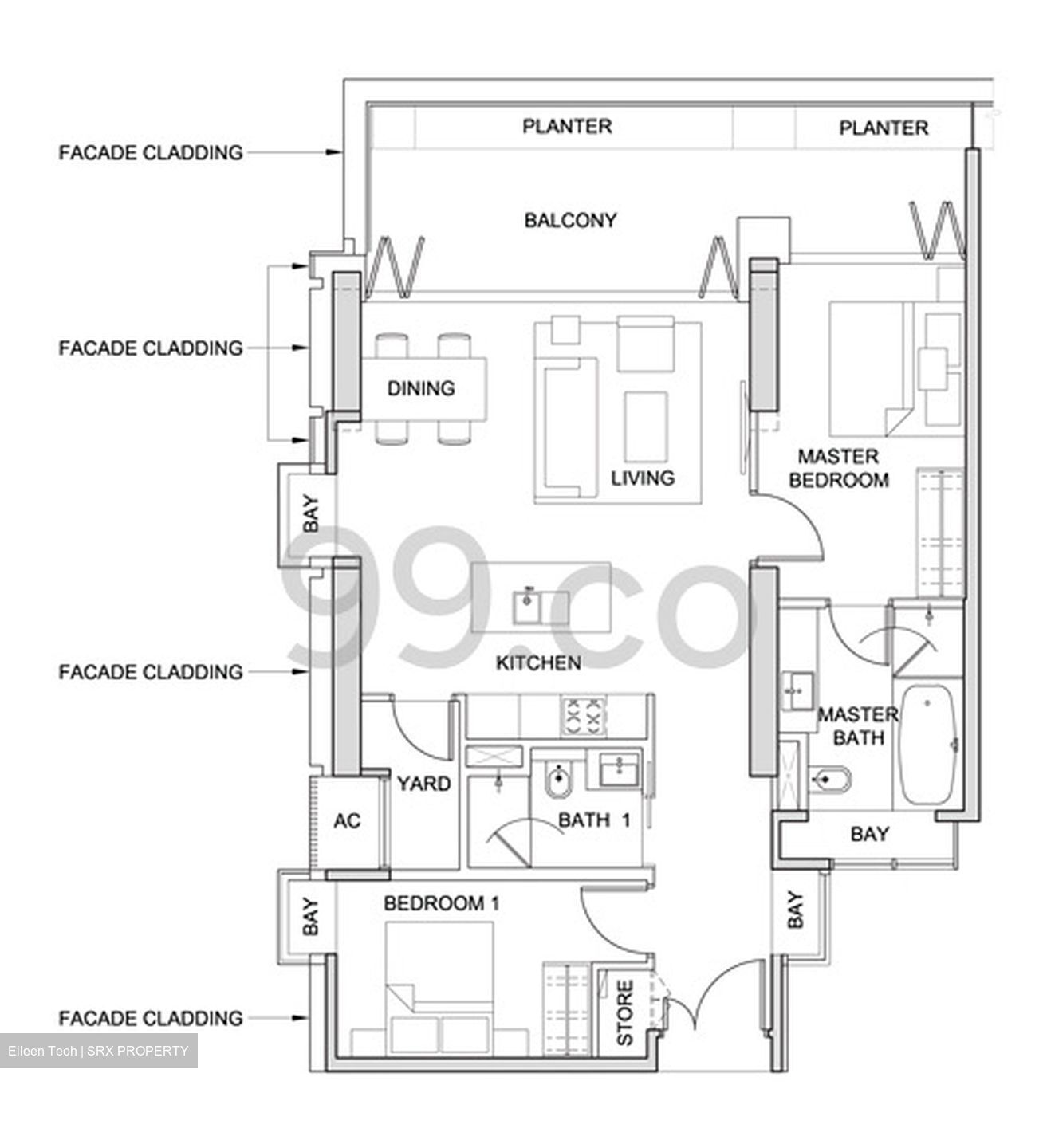 South Beach Residences (D7), Apartment #475954421